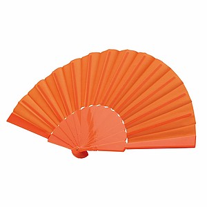 Skládací vějíř z RPET, oranžový