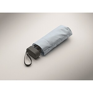 Skládací větruodolný deštník, jemně modrá