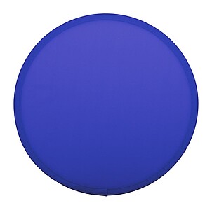 Skladacie RPET polyesterové frisbee s púzdrom, modrá