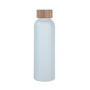 Skleněná láhev na pití, 500ml, transparentní