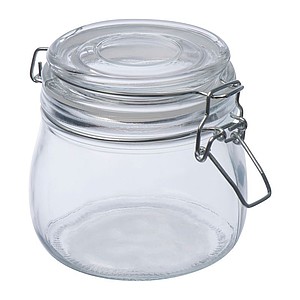 Sklenená skladovacia dóza, 400 ml