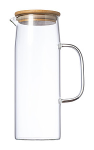 Skleněný džbán s bambusovým víčkem, 1.25l