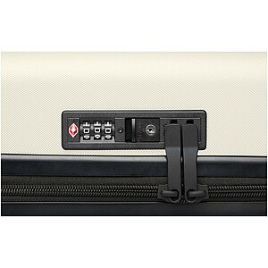 Skořepinový palubní kufr na kolečkách, béžová