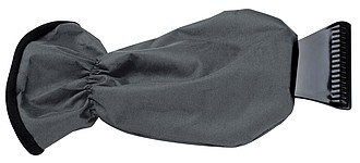Škrabka, polyester, fleece, sivá