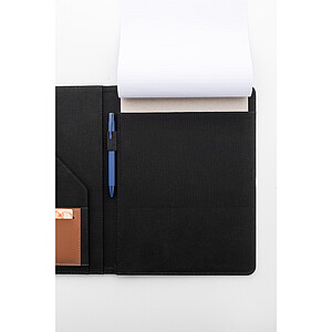 Složka na dokumenty z recyklovaného canvas, černá