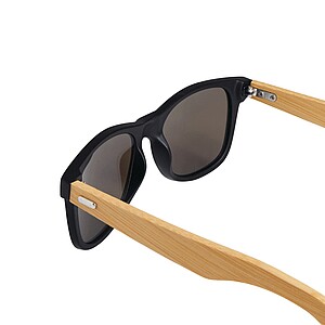 Sluneční brýle s bambusovýma nožičkama, modrá