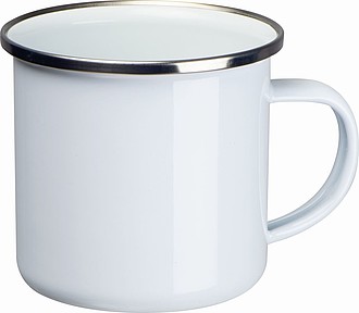 Smaltovaný hrneček vhodný k sublimaci, 300ml