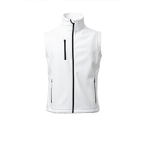 Softshellová vesta PAYPER GLASGOW, vel. XS, bílá