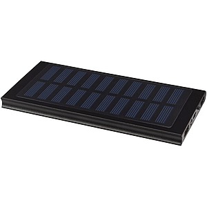Solárna powerbanka Stellar 8 000 mAh, čierna