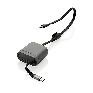 Spira RCS – 100W kabel pro rychlé nabíjení, šedá