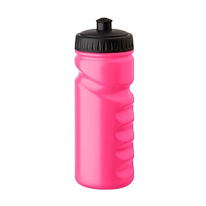 Športová fľaša 500 ml, fluo ružová