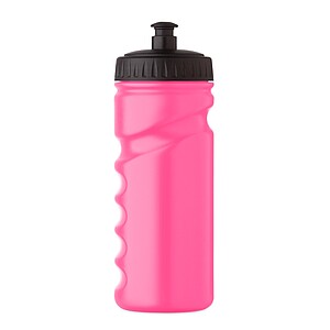 Športová fľaša 500 ml, fluo ružová