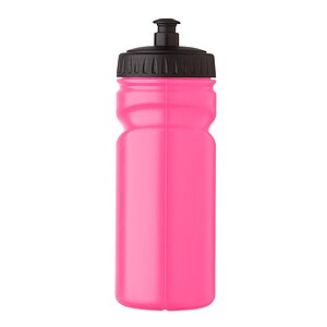 Športová fľaša 500 ml, fluo ružová