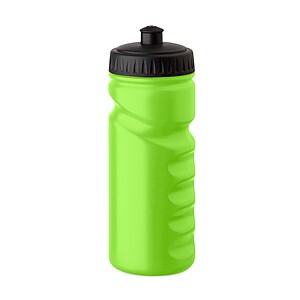 Športová fľaša 500 ml, fluo zelená