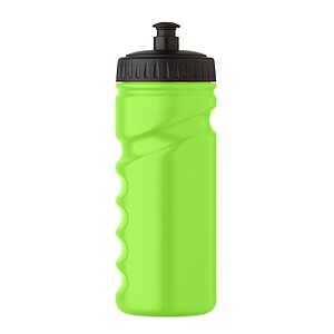 Športová fľaša 500 ml, fluo zelená