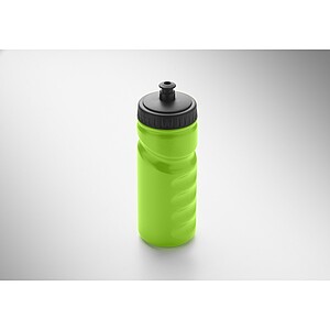 Športová fľaša 500 ml, fluo zelená