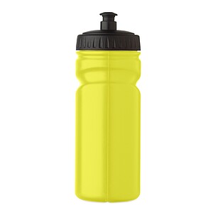 Športová fľaša 500 ml, fluo žltá