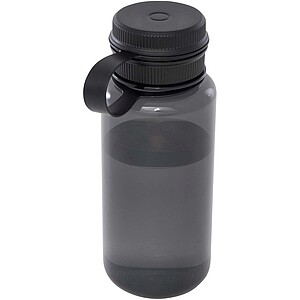 Športová fľaša 900 ml s multifunkčným viečkom, čierna