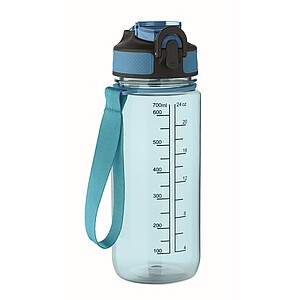 Športová fľaša na vodu, 700 ml, svetlomodrá