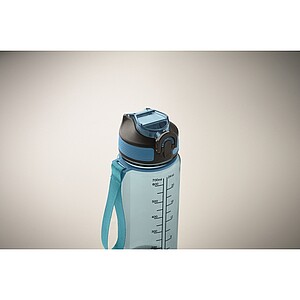 Športová fľaša na vodu, 700 ml, svetlomodrá