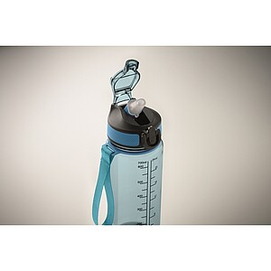 Športová fľaša na vodu, 700 ml, svetlomodrá