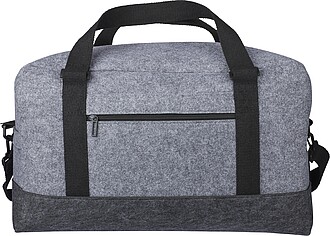 Športová taška z plsti, sivá