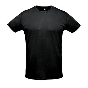 Športové tričko SOLS SPRINT, čierna, 3XL