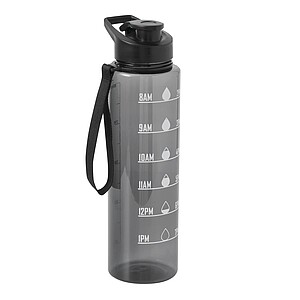 Sportovní láhev na vodu 1l, černá