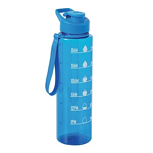 Sportovní láhev na vodu 1l, modrá