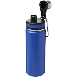 Sportovní lahev s vakuovo-měděnou izolací a úchytem, objem 590 ml, světle královská modrá