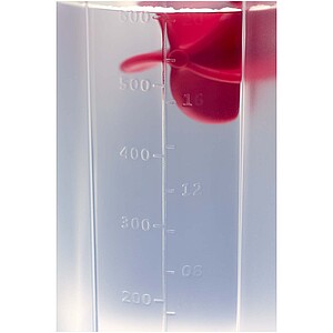 Sportovní láhev se šejkrovou kuličkou 700 ml, červená