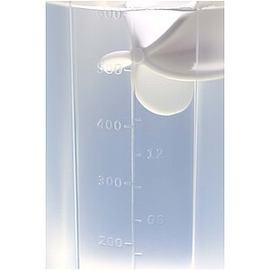 Sportovní láhev se šejkrovou kuličkou 700 ml, transparentní