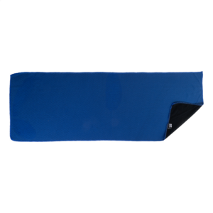 Sportovní lahev z RPET s ručníkem, královská modrá