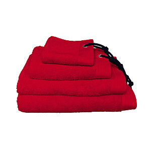 Sportovní osuška OLIMA SPORTS BATH TOWEL, 70 × 140 cm, červená