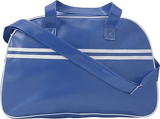 Sportovní taška, retro styl, modrá