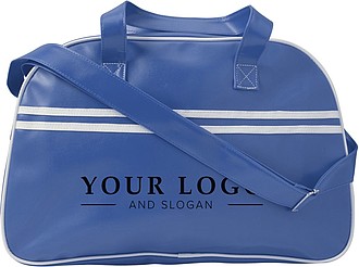 Sportovní taška, retro styl, modrá