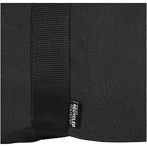 Sportovní taška z recyklovaného GRS, černá