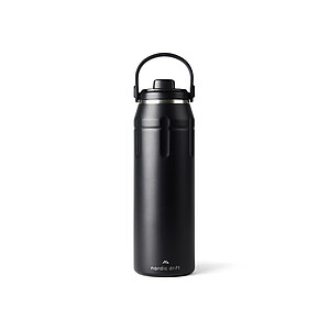 Sportovní termoska Nordic Drift 940 ml z RCS, černá