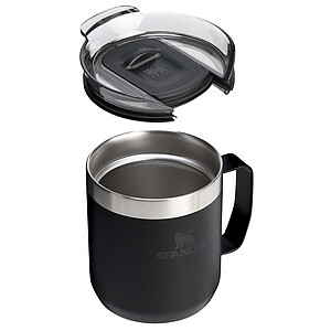 Stanley Everyday 350 ml hrnek z nerezové oceli pro táborníky, černá
