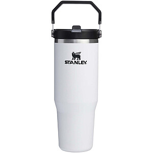 Stanley IceFlow™ 2.0 890 ml izolovaný nerezový tumbler s flip brčkem, bílá