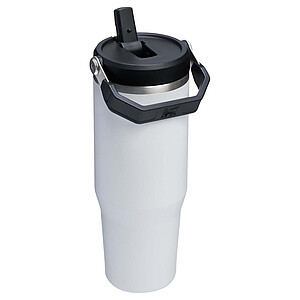 Stanley IceFlow™ 2.0 890 ml izolovaný nerezový tumbler s flip brčkem, bílá