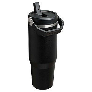 Stanley IceFlow™ 2.0 890 ml izolovaný nerezový tumbler s flip brčkem, černá