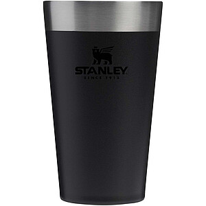 Stanley Stacking izolovaný nerezový tumbler o objemu 470 ml, černá