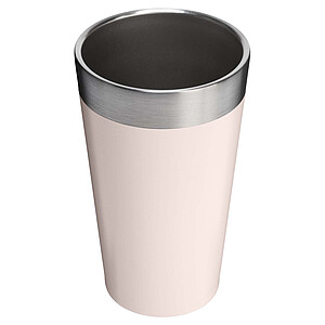 Stanley Stacking izolovaný nerezový tumbler o objemu 470 ml, světle růžová