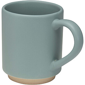 Stohovatelný keramický hrnek Camilla o objemu 180 ml s matným povrchem, modrošedá