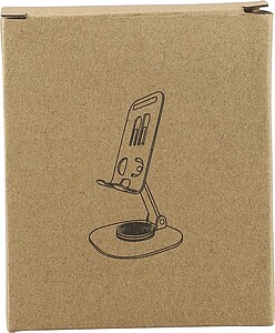 Stojan na telefon z hliníkové slitiny, stříbrná