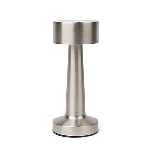 Stolná lampa z RCS recyklovaného ABS, sivá