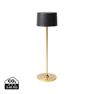 Stolná lampa z recyklovaného plastu, zlatá