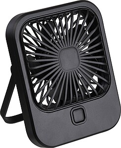 Stolní ventilátor, černá