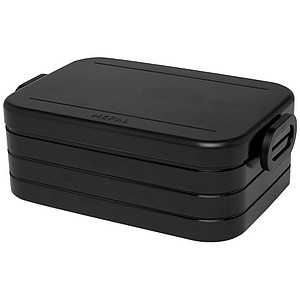 Stredne veľký lunchbox, tmavo sivý